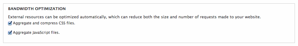 Screenshot of Aggregation