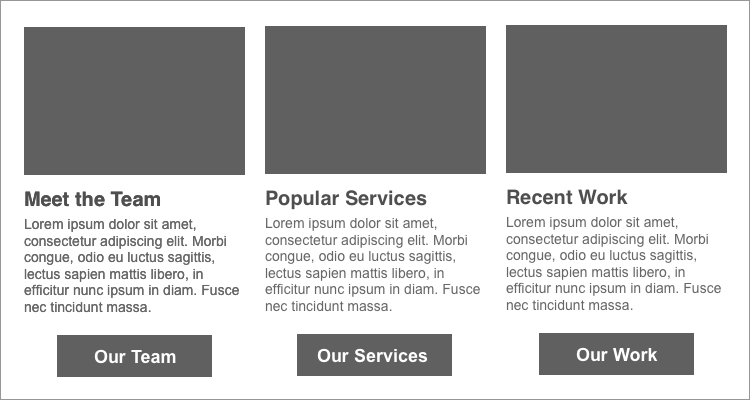 Image of a Three Teasers